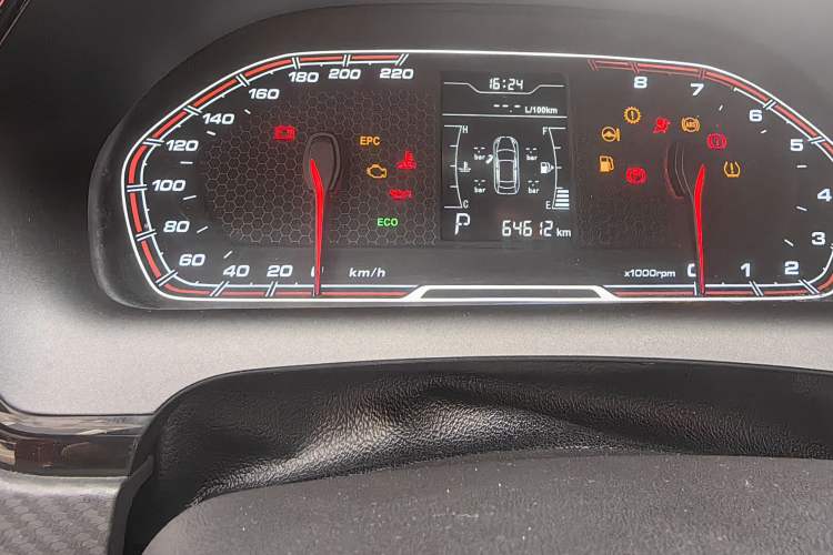 Used Chery Tiggo 3X 2020 Quality Edition 1.5L CVT Luxury Version Odometer Close Up