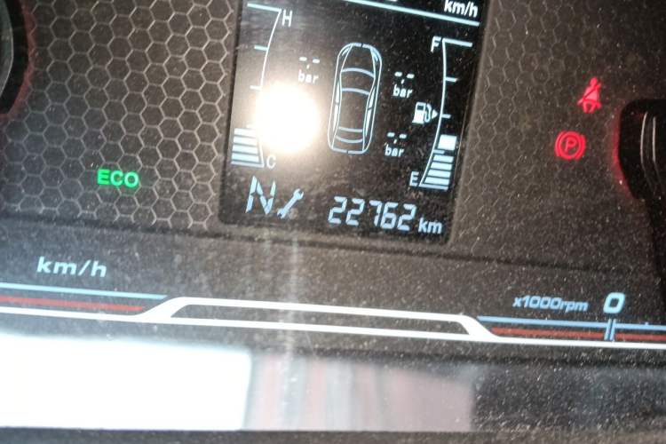 Used Chery Tiggo 3X 2020 Quality Edition 1.5L CVT Luxury Version Odometer Close Up