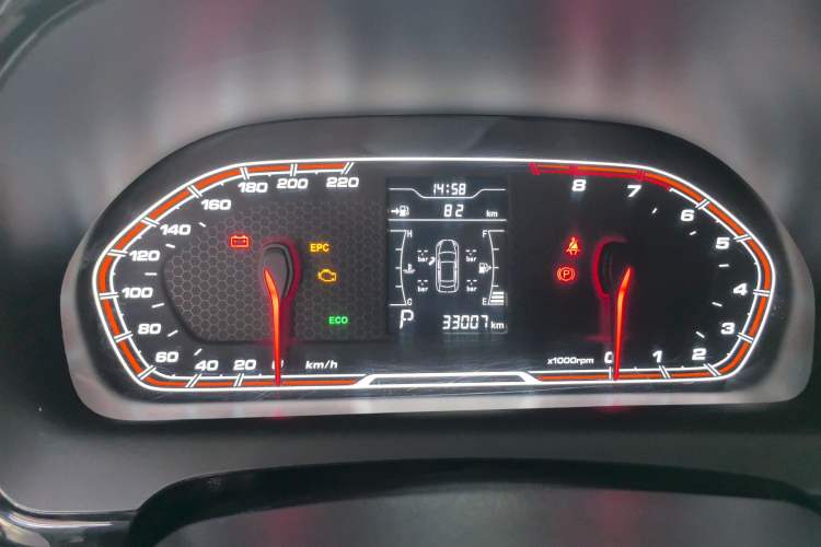 Used Chery Tiggo 3X 2020 Quality Edition 1.5L CVT Luxury Version Odometer Close Up