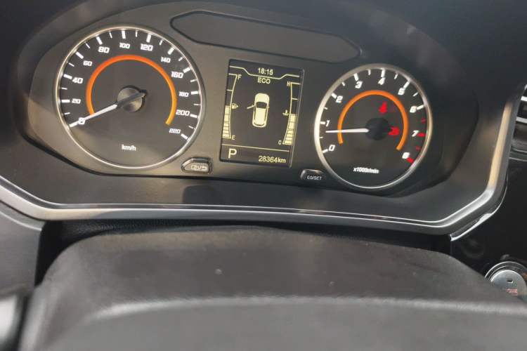 Used Chery Tiggo 3X 2020 Quality Edition 1.5L CVT Luxury Version Odometer Close Up