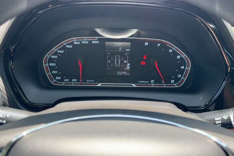 Used Chery Tiggo 3X 2020 Quality Edition 1.5L Manual Luxury Version Odometer Close Up