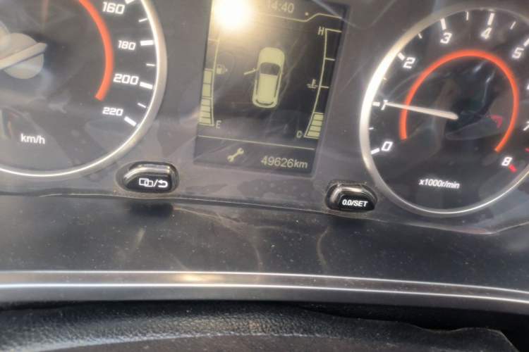 Used Chery Tiggo 3X 2020 Quality Edition 1.5L Manual Luxury Version Odometer Close Up