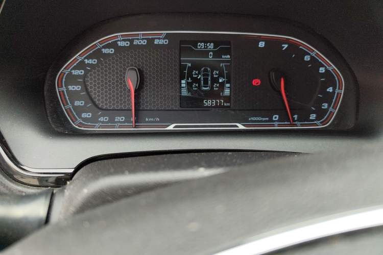 Used Chery Tiggo 3X 2020 Quality Edition 1.5L Manual Luxury Version Odometer Close Up