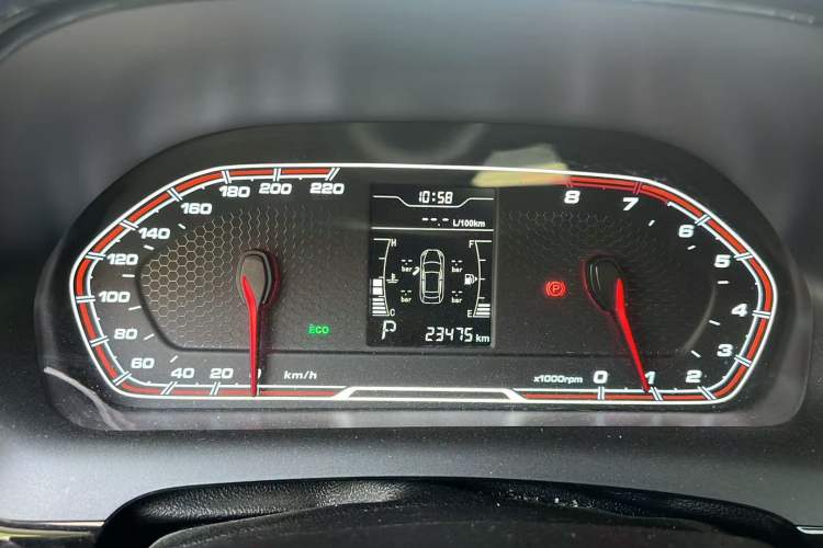 Used Chery Tiggo 3X 2020 Quality Edition 1.5L CVT Deluxe Version Odometer Close Up
