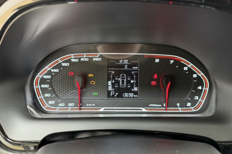 Used Chery Tiggo 3X 2020 Quality Edition 1.5L CVT Luxury Version Odometer Close Up