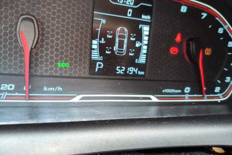 Used Chery Tiggo 3X 2020 Quality Edition 1.5L CVT Luxury Version Odometer Close Up