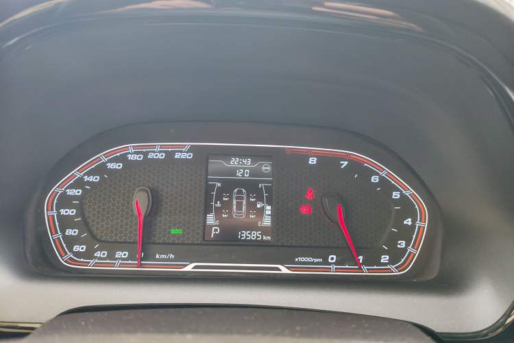 Used Chery Tiggo 3X 2020 Quality Edition 1.5L CVT Luxury Version Odometer Close Up