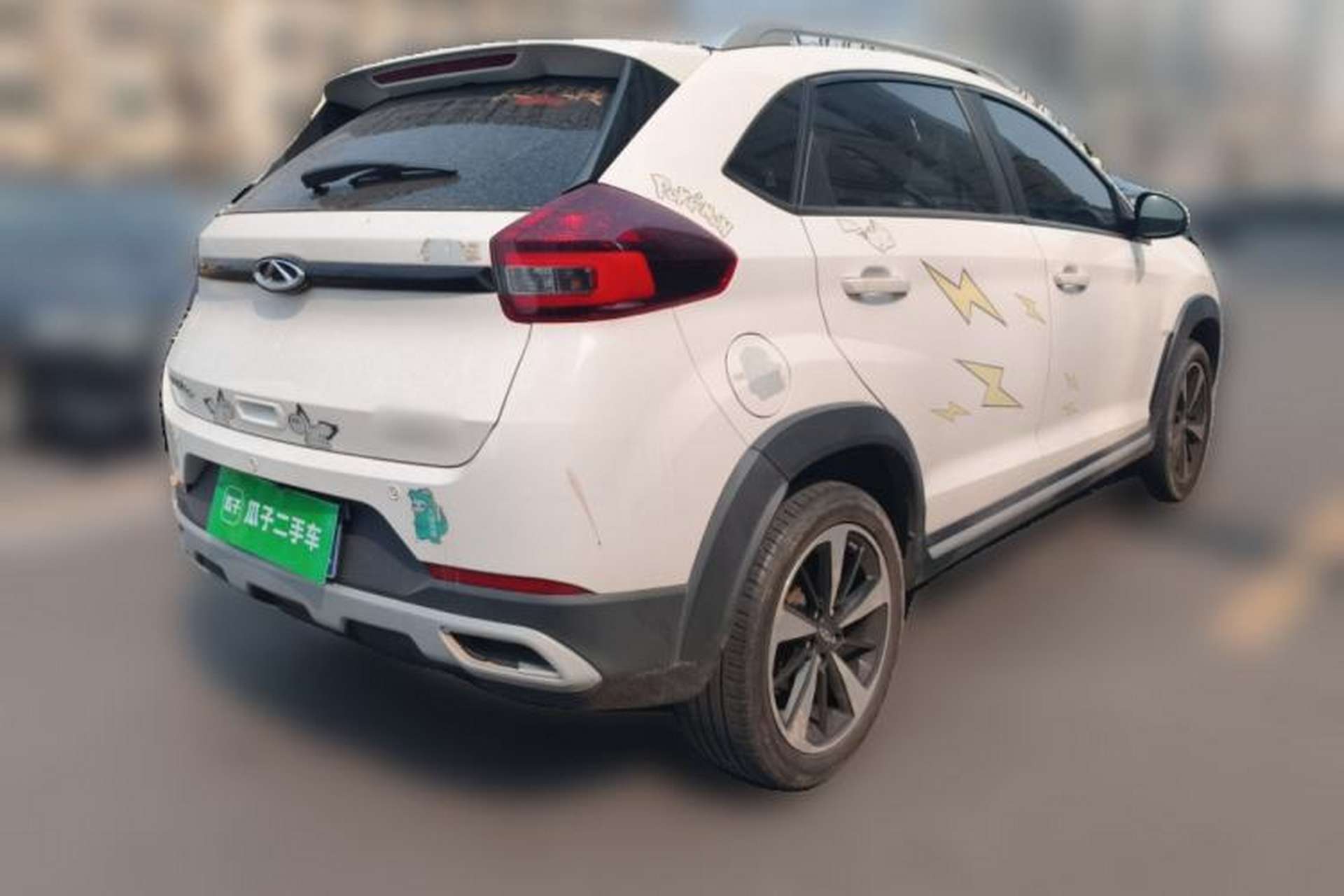 Used Chery Tiggo 3X 2020 Quality Edition 1.5L CVT Deluxe Version Rear Right 45 Deg