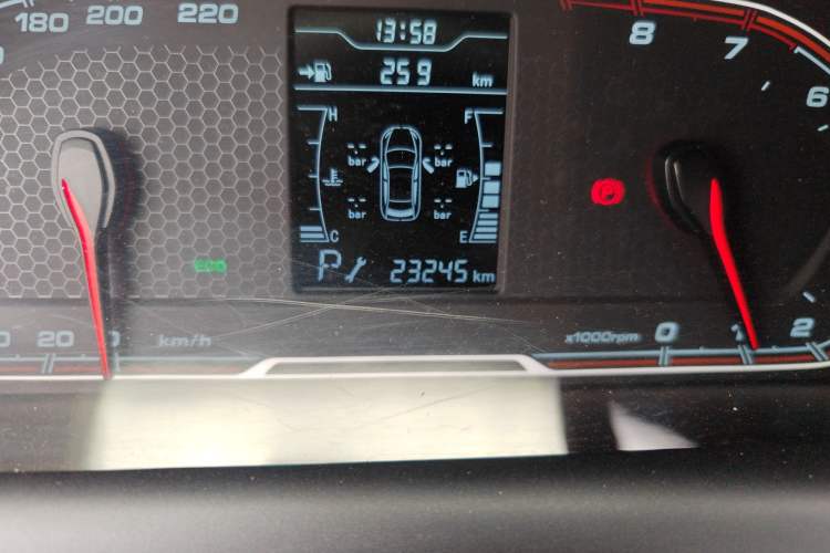 Used Chery Tiggo 3X 2020 Quality Edition 1.5L CVT Luxury Version Odometer Close Up