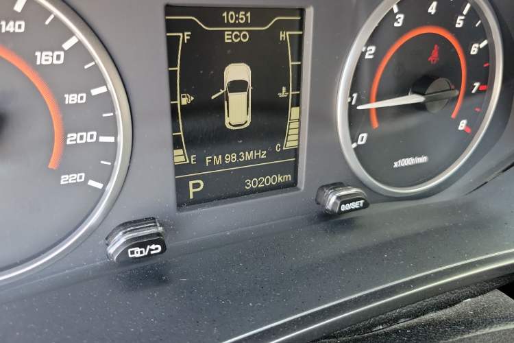 Used Chery Tiggo 3X 2021 PLUS 1.5L CVT Zhenxing Songzi Edition Odometer Close Up