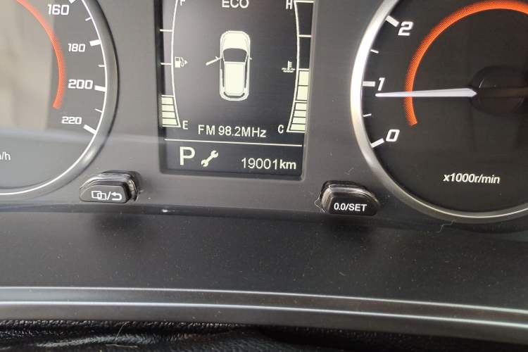 Used Chery Tiggo 3X 2021 PLUS 1.5L CVT Zhenxing Songzi Edition Odometer Close Up