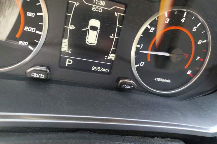 Used Chery Tiggo 3X 2021 Diamond Edition 1.5L CVT 3-Carat Odometer Close Up