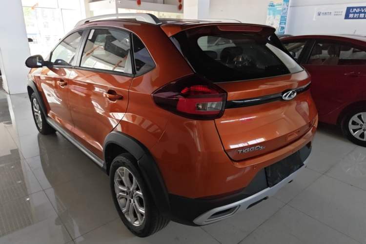 Used Chery Tiggo 3X 2021 PLUS 1.5L CVT Thrilling Red Date Edition Rear Left 45 Deg