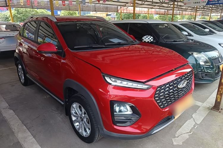 Used Chery Tiggo 3X 2021 PLUS 1.5L CVT Thrilling Red Date Edition Front Right 45 Deg