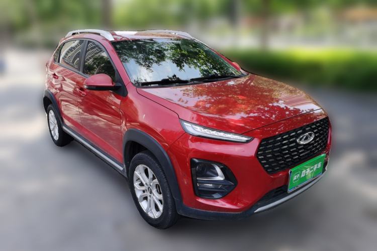 Used Chery Tiggo 3X 2021 PLUS 1.5L CVT Thrilling Red Date Edition Front Right 45 Deg
