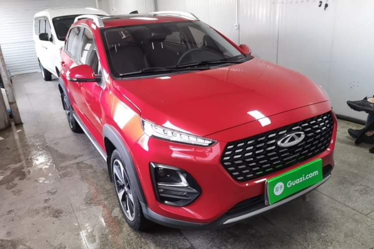 Used Chery Tiggo 3X 2021 PLUS 1.5L CVT Zhenxing Songzi Edition Front Right 45 Deg