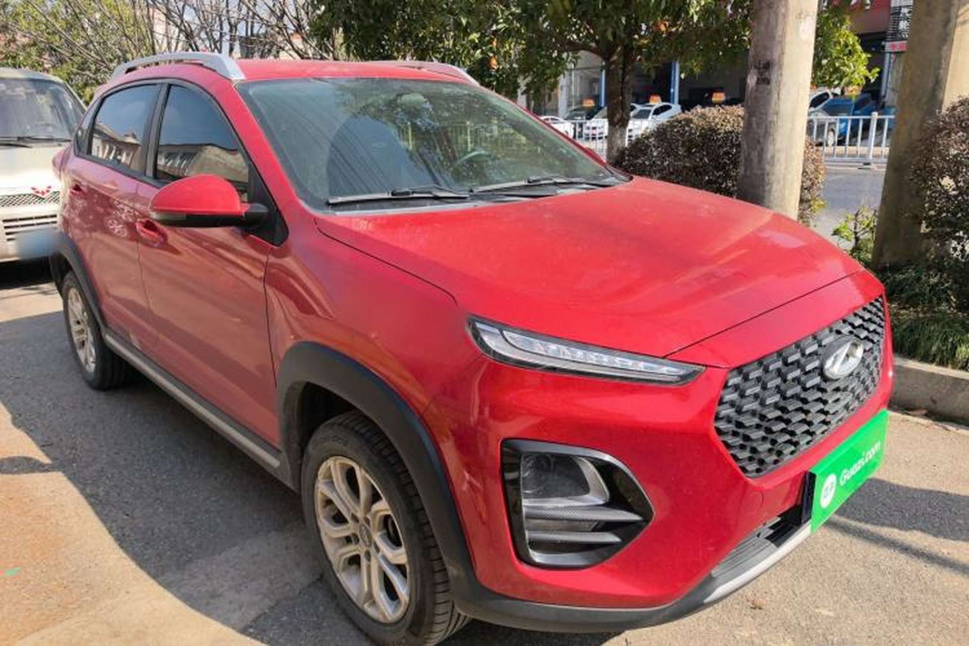 Used Chery Tiggo 3X 2021 Facelifted PLUS 1.5L CVT "Pukua" Red Jujube Edition Type I Front Right 45 Deg