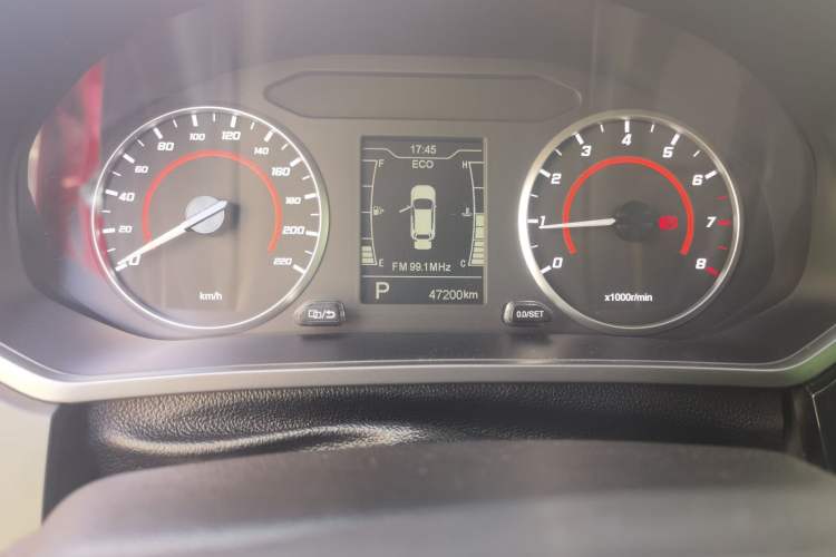 Used Chery Tiggo 3X 2021 PLUS 1.5L CVT Zhenxing Songzi Edition Odometer Close Up