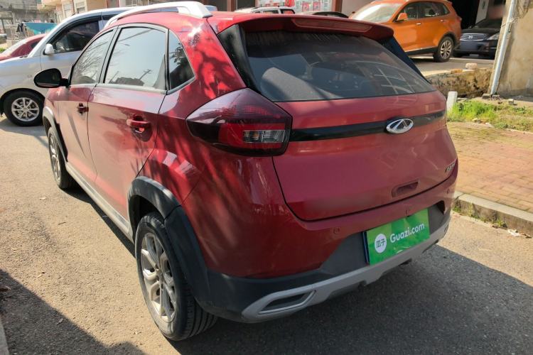 Used Chery Tiggo 3X 2021 Facelifted PLUS 1.5L CVT "Pukua" Red Jujube Edition Type I Rear Left 45 Deg