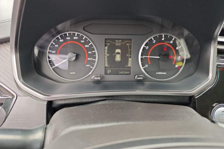Used Chery Tiggo 3X 2021 PLUS 1.5L CVT Thrilling Red Date Edition Odometer Close Up