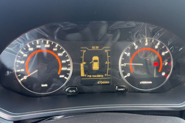 Used Chery Tiggo 3X 2021 Revised Version PLUS 1.5L Manual – Passionate Red Date Edition Odometer Close Up