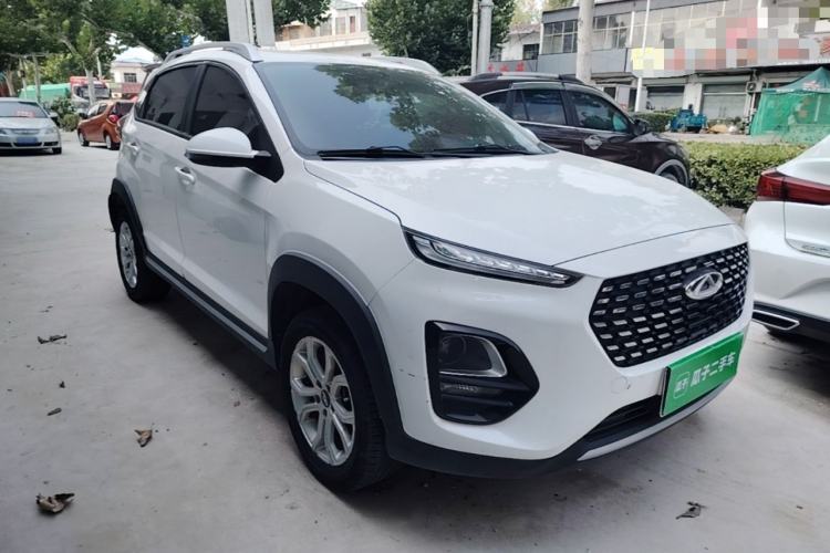 Used Chery Tiggo 3X 2021 Revised Version PLUS 1.5L Manual – Passionate Red Date Edition Front Right 45 Deg