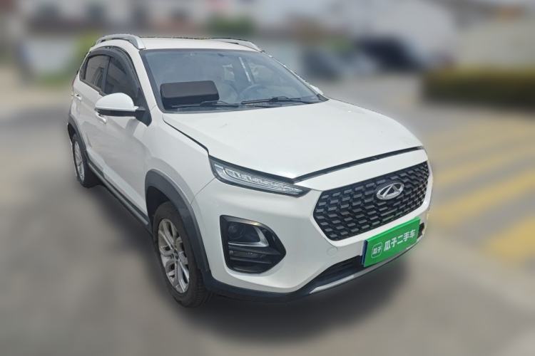 Used Chery Tiggo 3X 2021 Revised Version PLUS 1.5L Manual – Passionate Red Date Edition Front Right 45 Deg