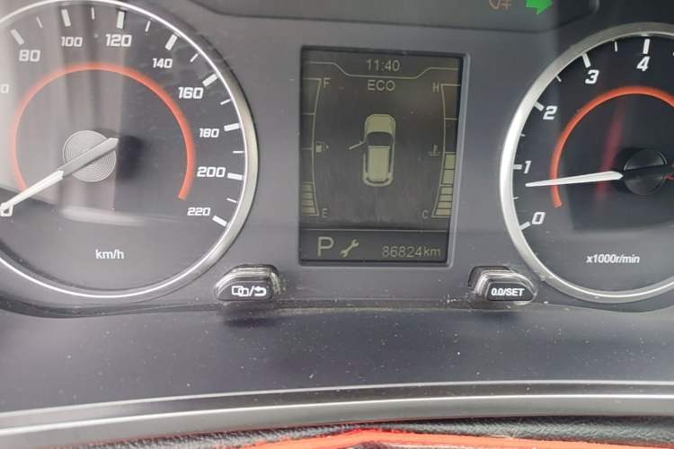 Used Chery Tiggo 3X 2021 PLUS 1.5L CVT Thrilling Red Date Edition Instrument Cluster