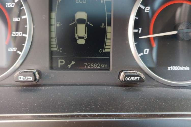 Used Chery Tiggo 3X 2021 PLUS 1.5L CVT Thrilling Red Date Edition Odometer Close Up
