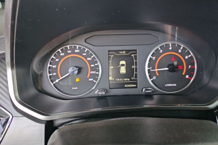 Used Chery Tiggo 3X 2021 Revised Version PLUS 1.5L Manual – Passionate Red Date Edition Odometer Close Up