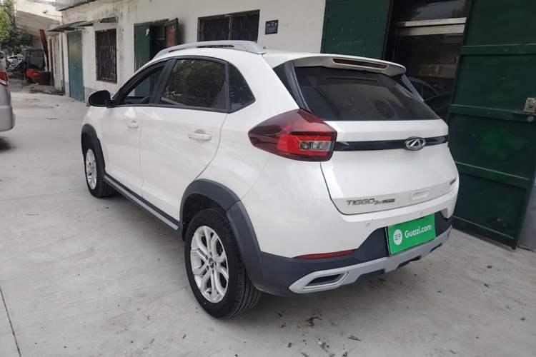 Used Chery Tiggo 3X 2021 Revised Version PLUS 1.5L Manual – Passionate Red Date Edition Rear Left 45 Deg