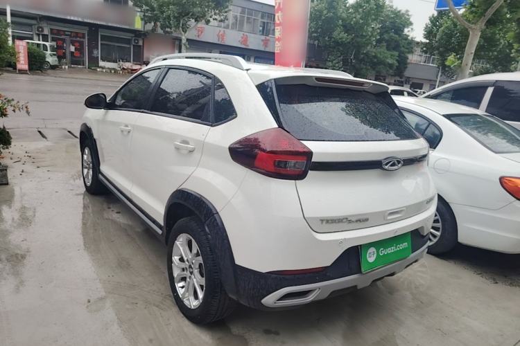 Used Chery Tiggo 3X 2021 Revised Version PLUS 1.5L Manual – Passionate Red Date Edition Rear Left 45 Deg