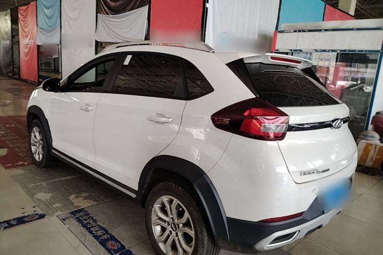 Used Chery Tiggo 3X 2021 PLUS 1.5L CVT Thrilling Red Date Edition Rear Left 45 Deg