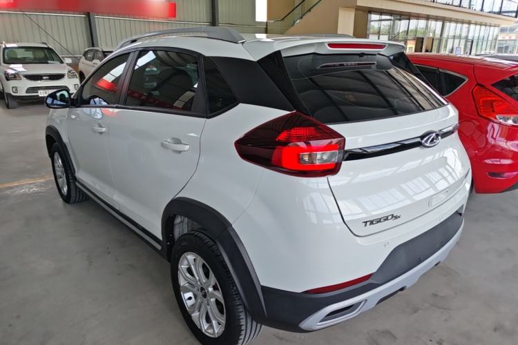 Used Chery Tiggo 3X 2021 Revised Version PLUS 1.5L Manual – Passionate Red Date Edition Rear Left 45 Deg