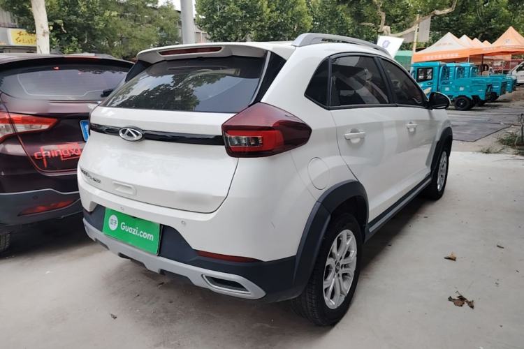 Used Chery Tiggo 3X 2021 Revised Version PLUS 1.5L Manual – Passionate Red Date Edition Rear Right 45 Deg