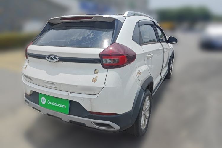 Used Chery Tiggo 3X 2021 Revised Version PLUS 1.5L Manual – Passionate Red Date Edition Rear Right 45 Deg