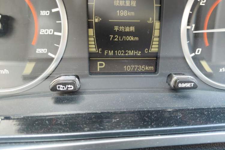 Used Chery Tiggo 3X 2021 PLUS 1.5L CVT Thrilling Red Date Edition Odometer Close Up