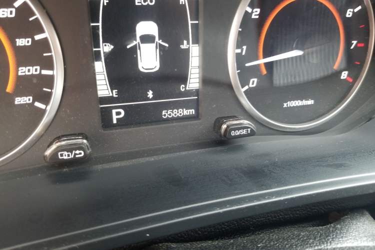Used Chery Tiggo 3X 2022 PLUS 1.5L CVT Fashion Edition Odometer Close Up