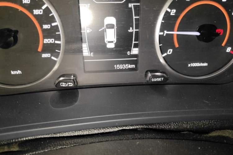 Used Chery Tiggo 3X 2022 PLUS 1.5L Manual Fashion Edition Odometer Close Up