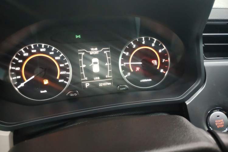 Used Chery Tiggo 3X 2022 Diamond Edition 1.5L CVT Elite Version Odometer Close Up