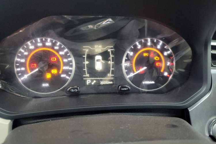Used Chery Tiggo 3X 2022 PLUS 1.5L CVT Fashion Edition Odometer Close Up