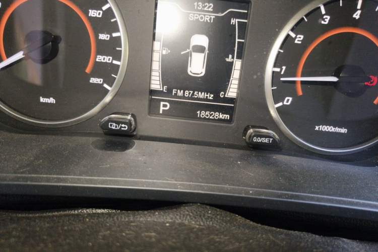 Used Chery Tiggo 3X 2022 Diamond Edition 1.5L CVT Elite Version Odometer Close Up