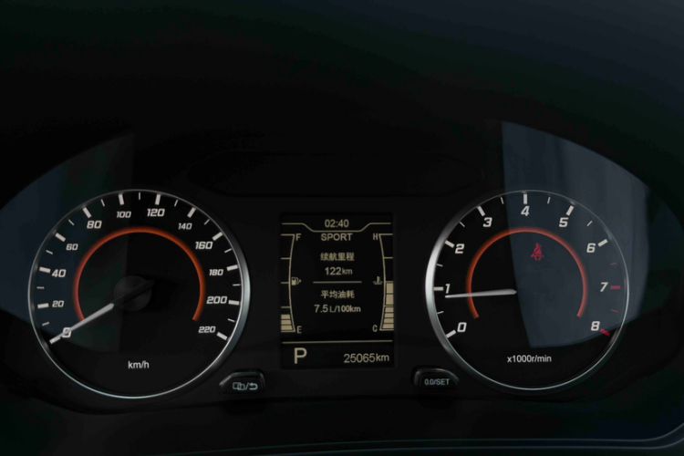 Used Chery Tiggo 3X 2022 PLUS 1.5L CVT Fashion Edition Odometer Close Up