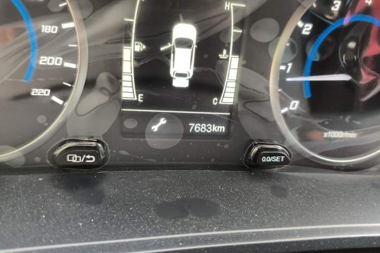 Used Chery Tiggo 3X 2023 1.5L Manual Fashion Edition Odometer Close Up