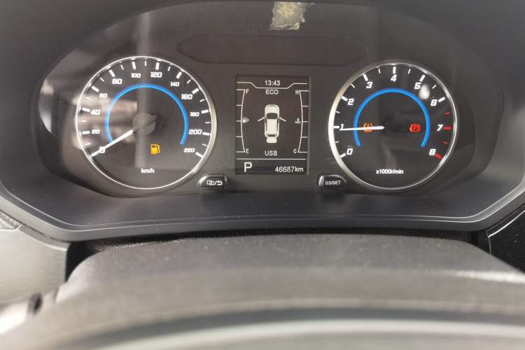 Used Chery Tiggo 3X 2024 1.5L CVT Excellence Edition Odometer Close Up