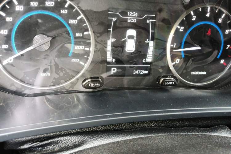 Used Chery Tiggo 3X 2024 1.5L CVT Excellence Edition Odometer Close Up