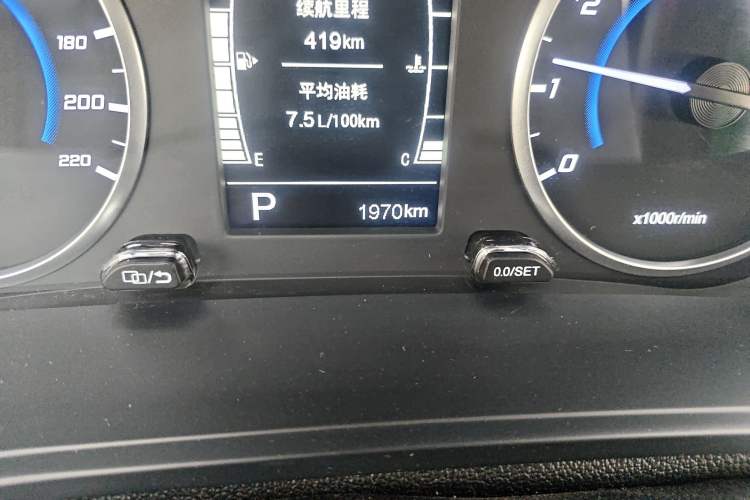 Used Chery Tiggo 3X 2024 1.5L CVT Excellence Edition Odometer Close Up