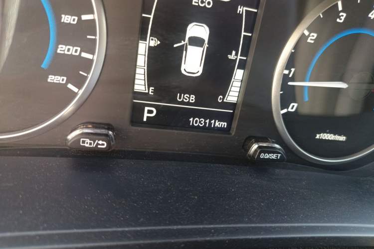 Used Chery Tiggo 3X 2024 1.5L CVT Excellence Edition Odometer Close Up