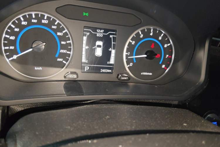 Used Chery Tiggo 3X 2024 1.5L CVT Excellence Edition Odometer Close Up