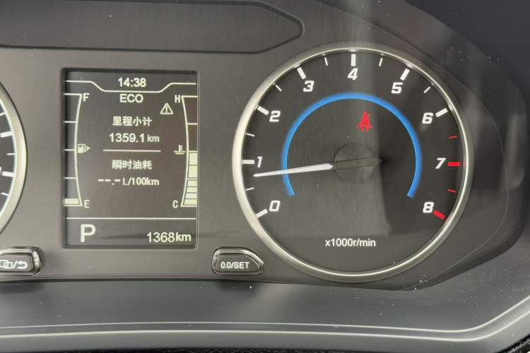Used Chery Tiggo 3X 2024 1.5L CVT Excellence Edition Odometer Close Up